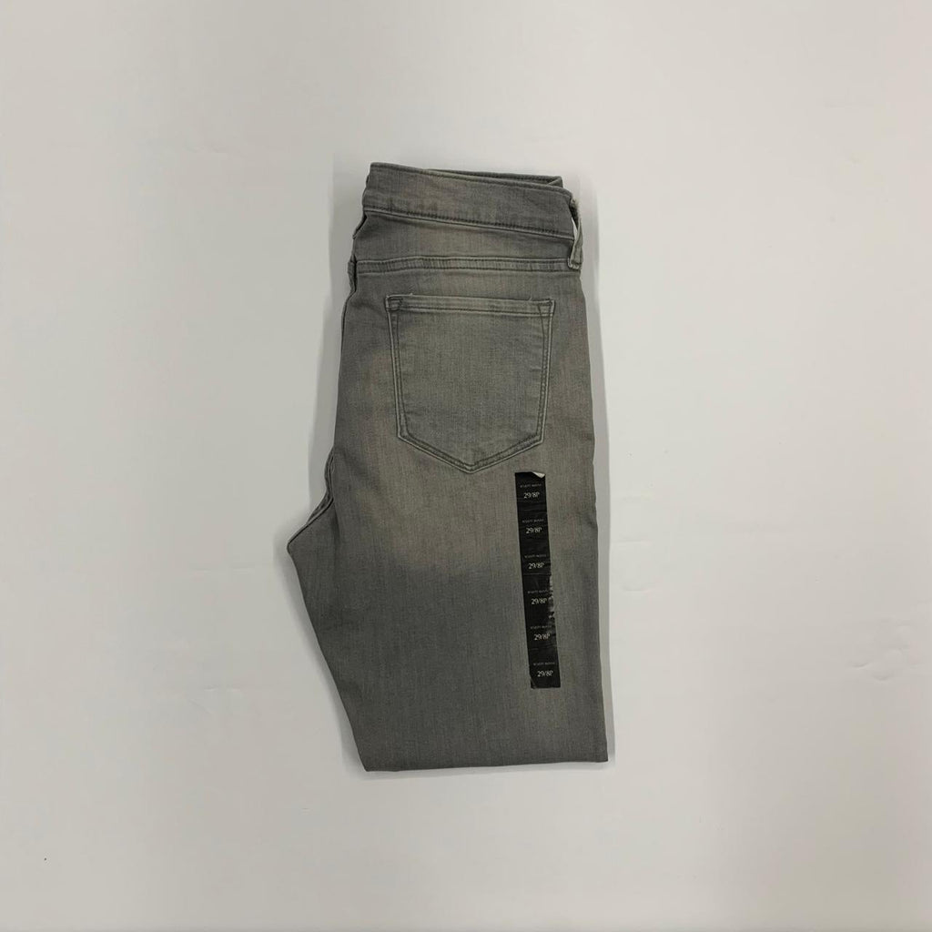 PANTALÓN BANANA REPUBLIC COLOR GRIS DESLAVADO PETITE SKINNY