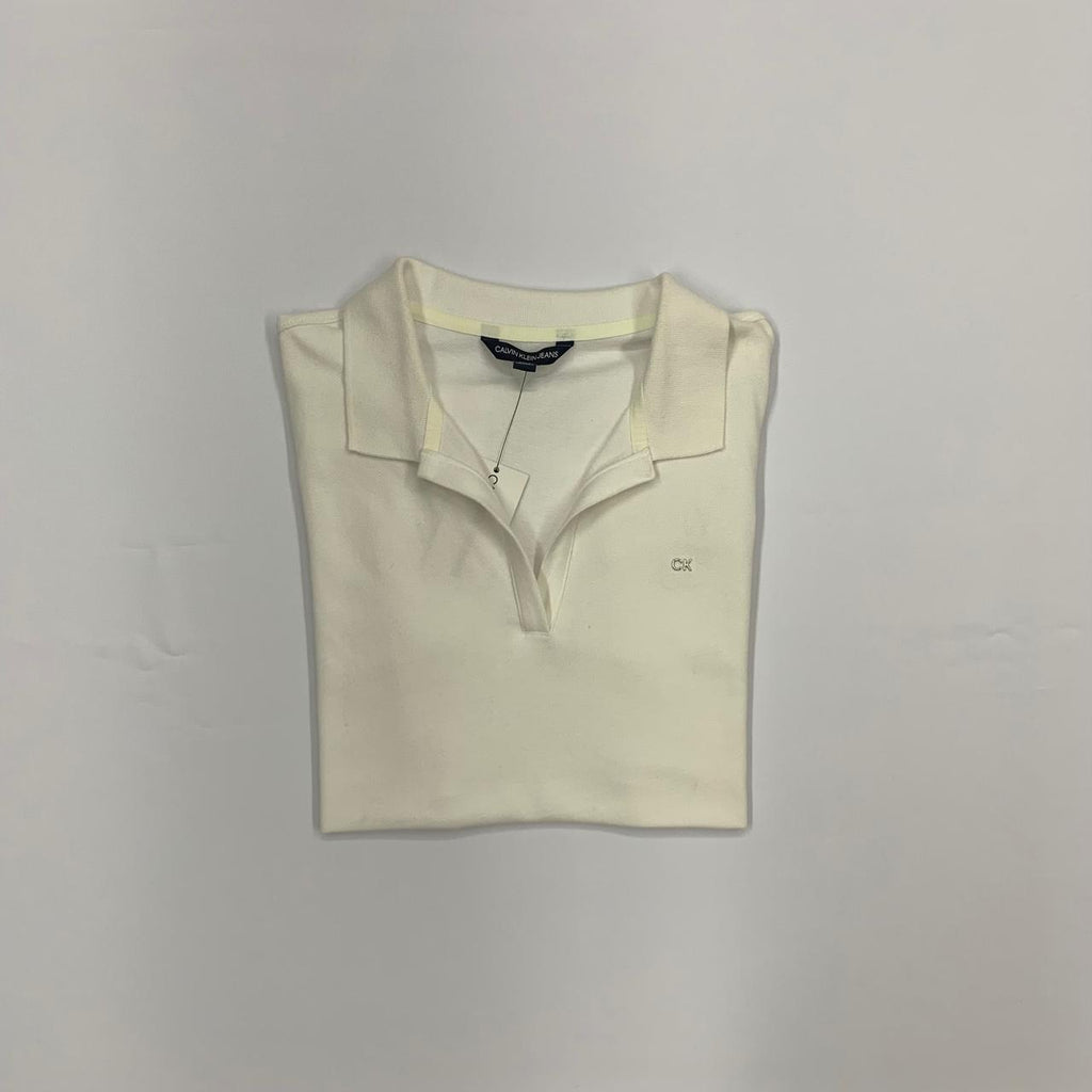 POLO CALVIN KLEIN COLOR BLANCO