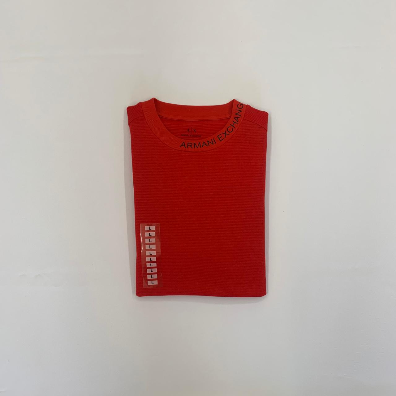 SUÉTER ARMANI EXCHANGE ICON COLOR ROJO