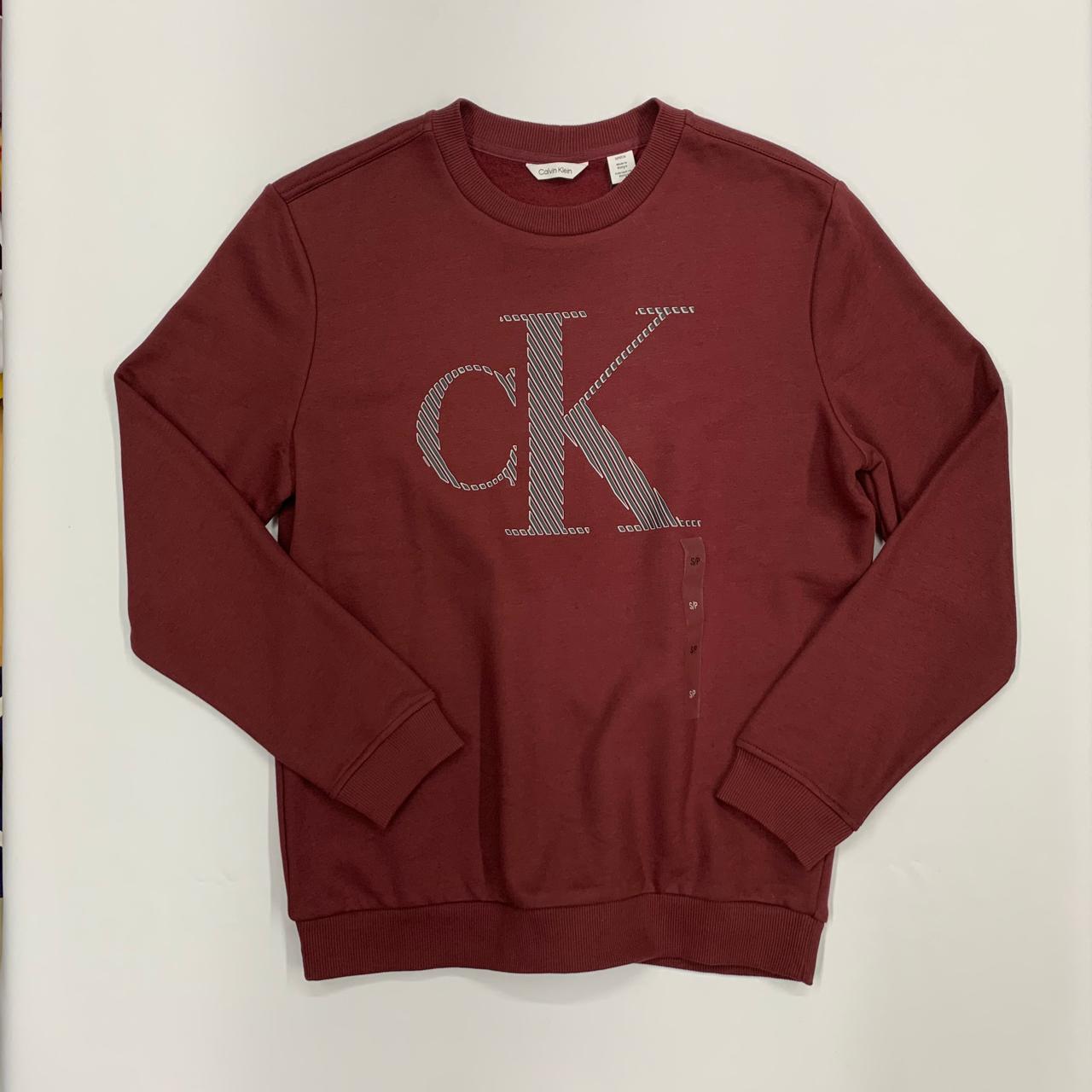 SUÉTER CALVIN KLEIN COLOR GUINDO