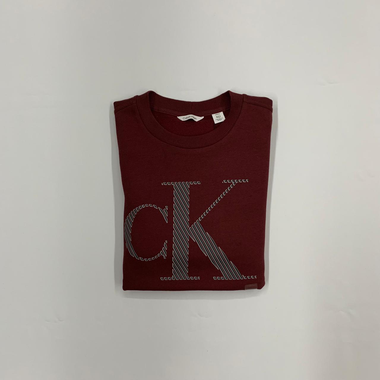 SUÉTER CALVIN KLEIN COLOR GUINDO